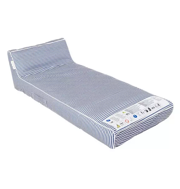 Luxe Lie-On Lounger: Le Weekend Navy