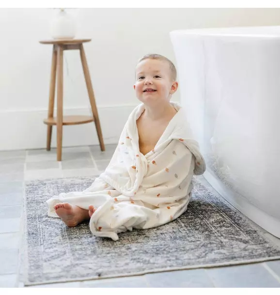 Hooded Towel in Ice Cream