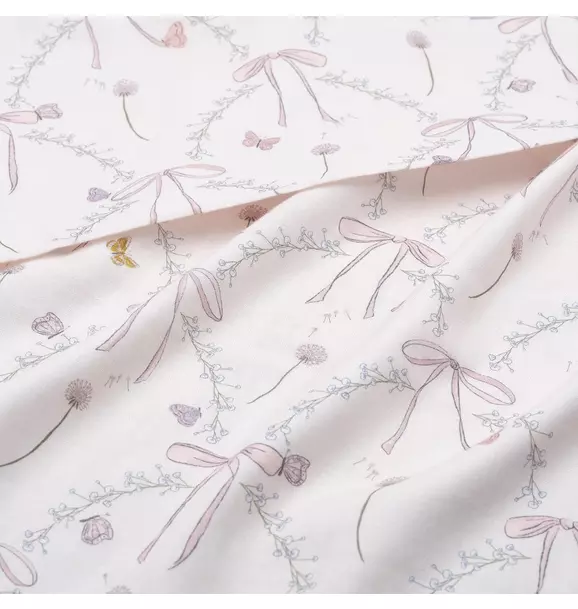 Bows & Butterfly Kisses Swaddle - Pink
