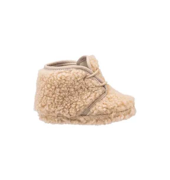 Shearling Baby Bootie Beige