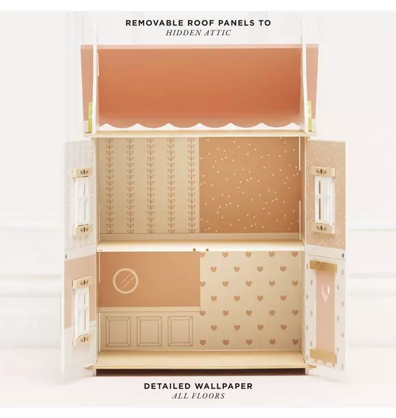 Roseheart Wooden Dolls House