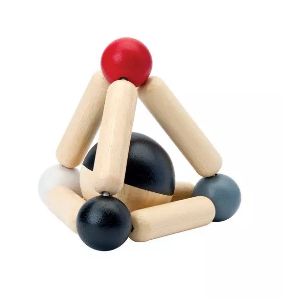 Triangle Clutching Toy - High Contrast