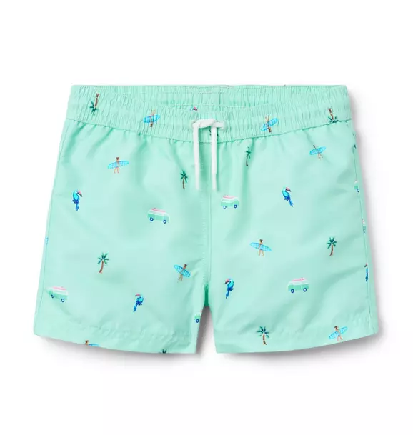 Recycled Surfer Swim Trunk