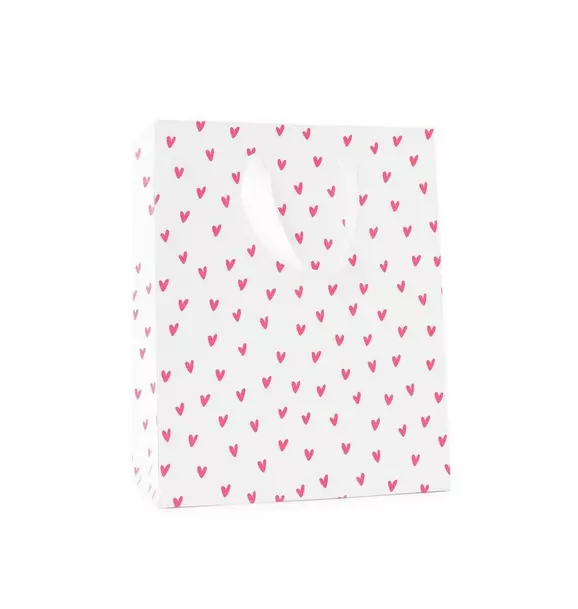 Neon Heart Gift Bag