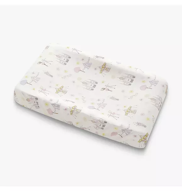 Adventures in Wonderland Changing Pad Cover - Rose