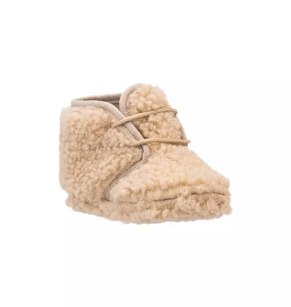 Shearling Baby Bootie Beige