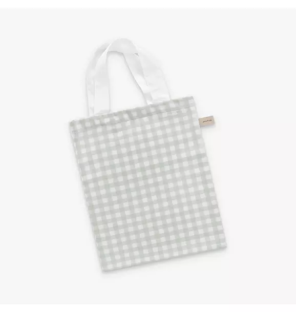 Picnic Gingham Baby Duvet Set- Green