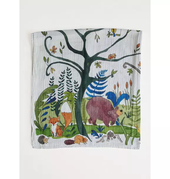 Alsatian Forest Shawl Blanket