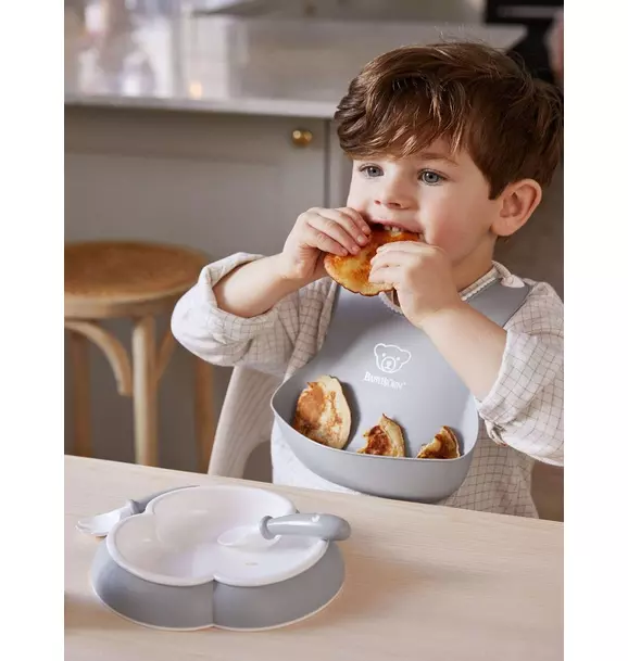 Baby Dinner Set, Gray
