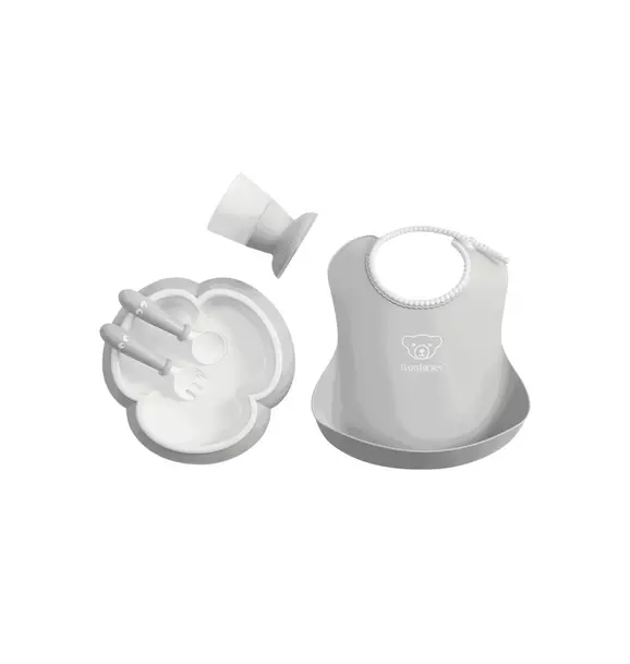 Baby Dinner Set, Gray