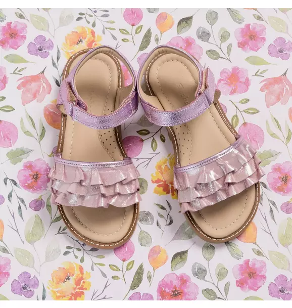 Flamenco Sandal Toddler Carnation