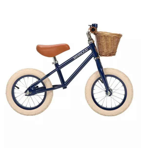 Balance Bike First Go Navy Blue