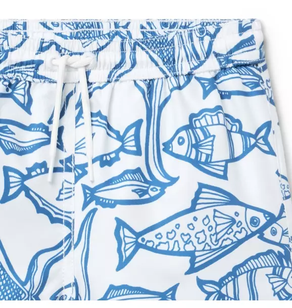 Recycled Fish Swim Trunk