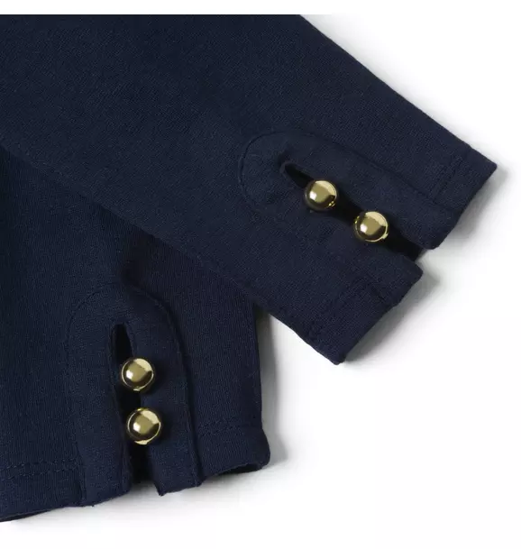 The Button Cuff Ponte Pant