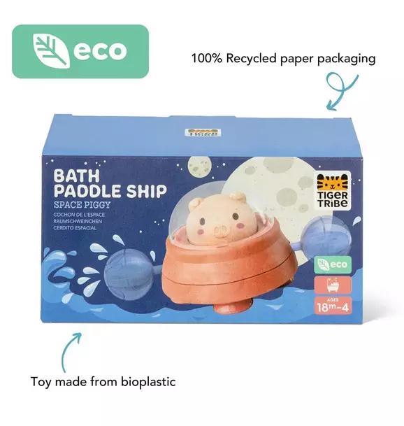 Bath Paddle Ship: Space Piggy