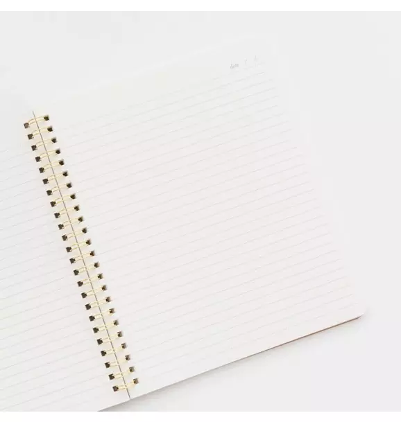 Spiral Notebook, Classic Black