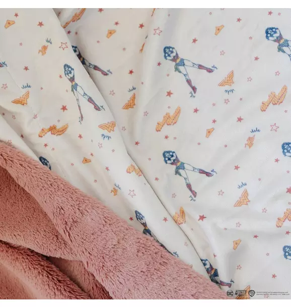 Minky Lush Blanket in Wonder Woman