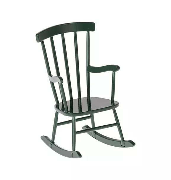 Rocking Chair, Mouse - Dark Green