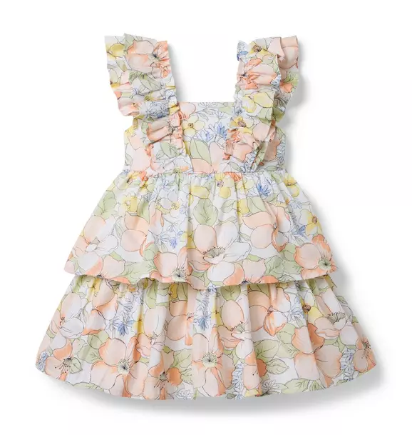 Floral Tiered Dress