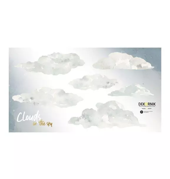 Clouds in the Sky Wall Decal Set