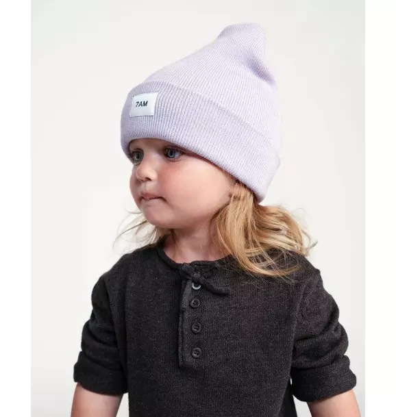Beanie - Heather - Light Purple