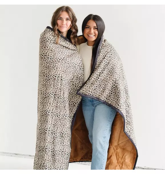 Outdoor Blanket in Leopard
