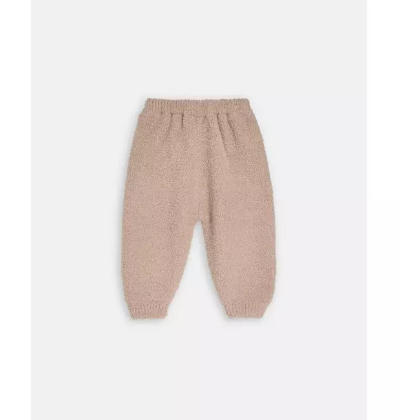 Boxy Lounge Pants Fuzzy - Pecan