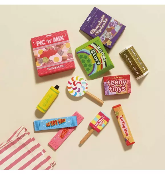 Retro Sweets and Candy Roleplay Set - 12 Piece