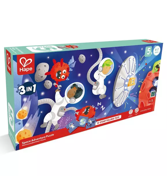 Puzzle: 3-In-1 Space Adventure