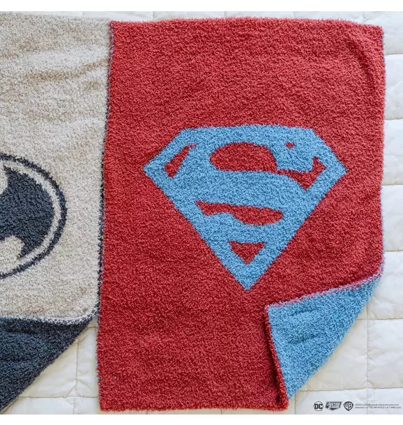 Double Layer Bamboni Blanket in Superman