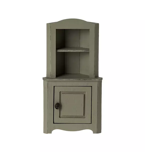 Corner Cabinet, Mouse - Light Green