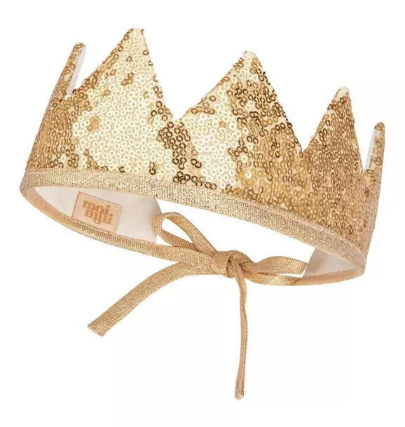 “Gold Sequins” Fairy-tale Crown