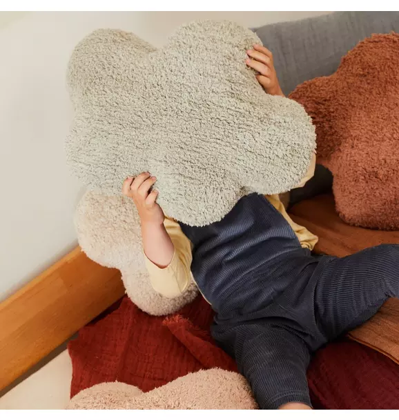 Floor Cushion Clouds Blue Sage