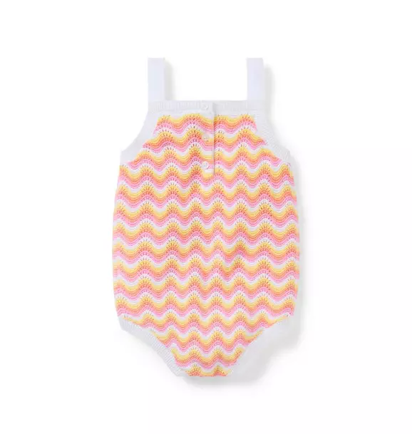 Serena Williams x Janie and Jack Crochet Court Baby Romper
