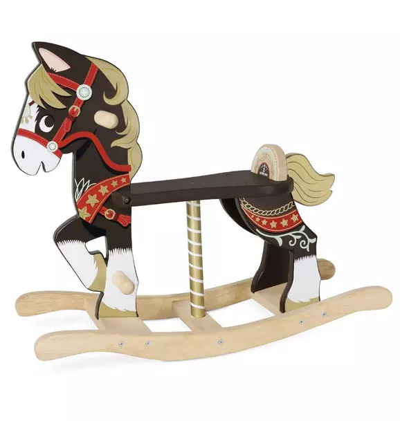 Classic Wooden Rocking Horse