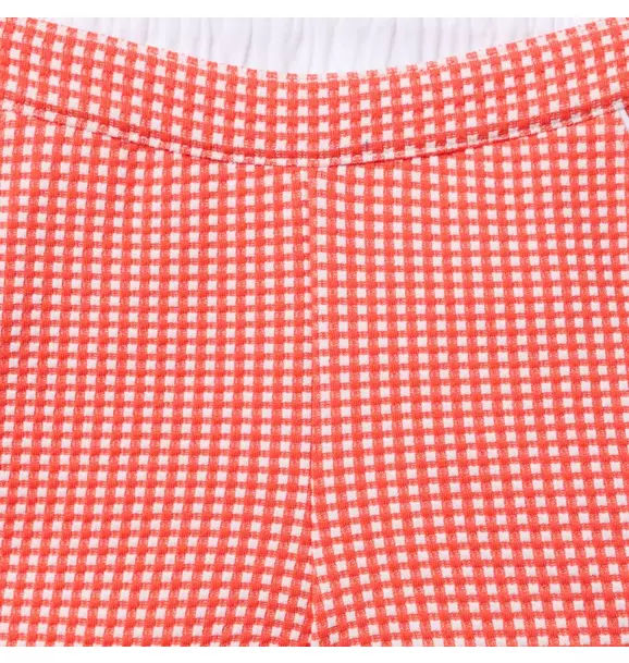 Gingham Jacquard Short