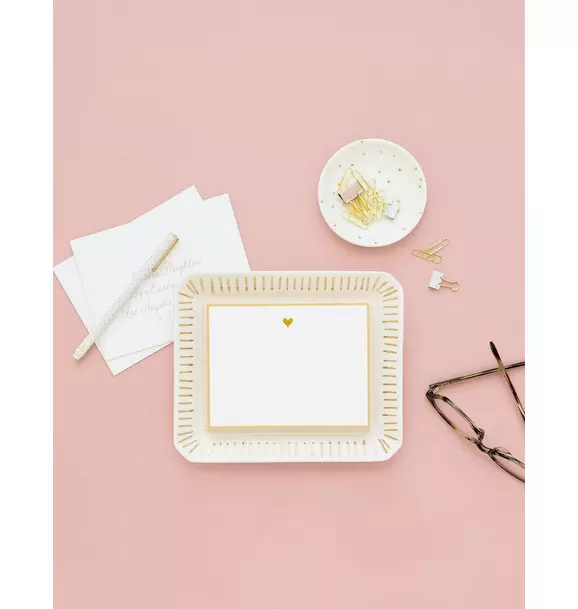 Trinket Tray, Small Round Heart
