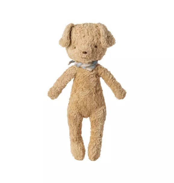 Dog, Vintage plush - Soft sand