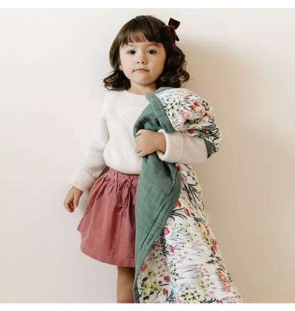 Bamboo Rayon Muslin 4-Layer Quilt By Hope Roadside