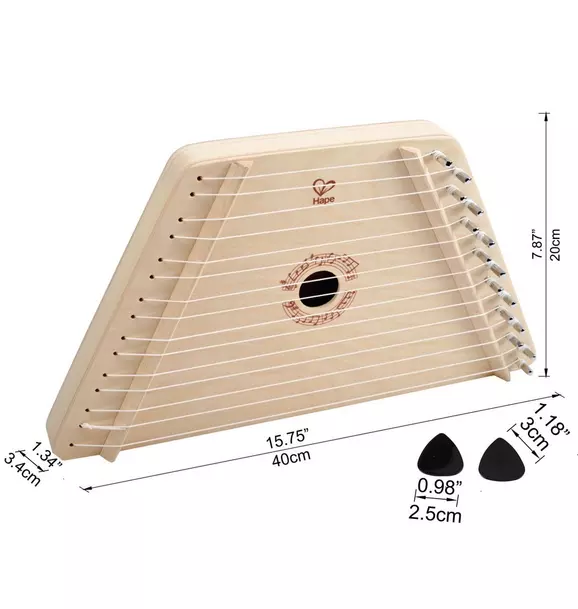 Wooden Instrument: Happy Harp