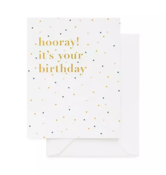 Hooray! It's your birthday Greeting Card