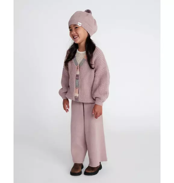 Cardigan Chunky - Ash Rose