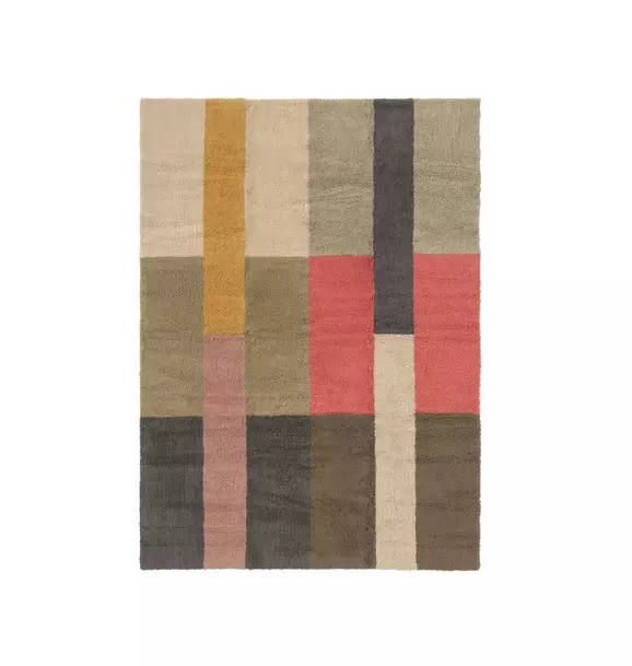 Wool Area Rug Chroma Palette