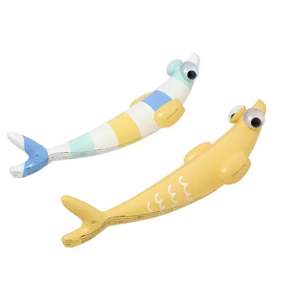 Inflatable Pool Noodle: Finn the Fish (Set of 2)