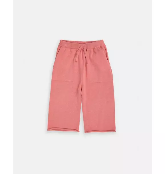 Cotton Relaxed Pants - Coral