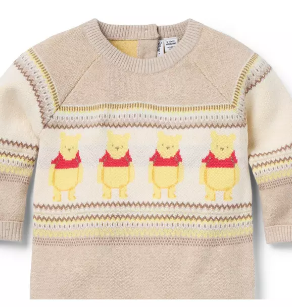 Disney Winnie The Pooh Baby Knit One-Piece