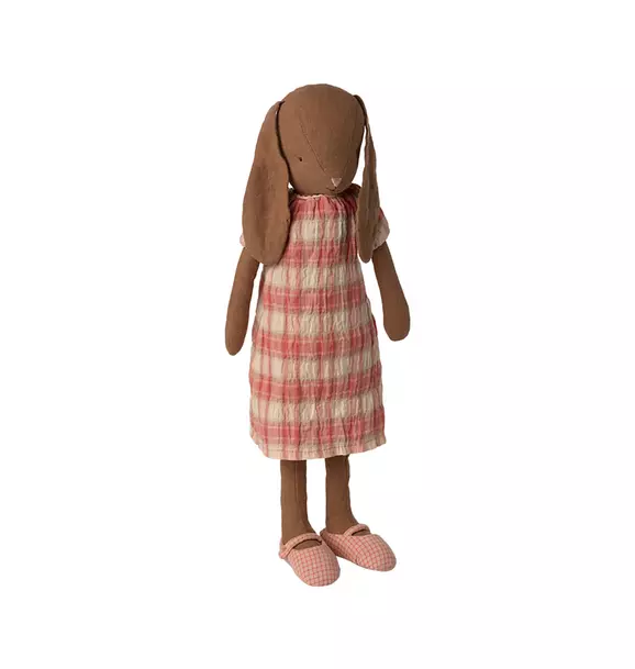 Chocolate Brown Bunny in Dress, Size 3