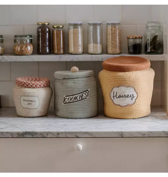 Basket Jam Jar