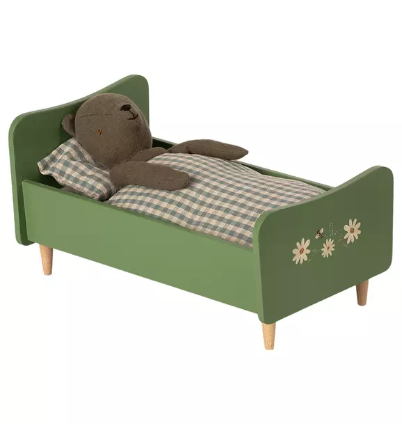 Bed for Teddy Dad - Dusty Green