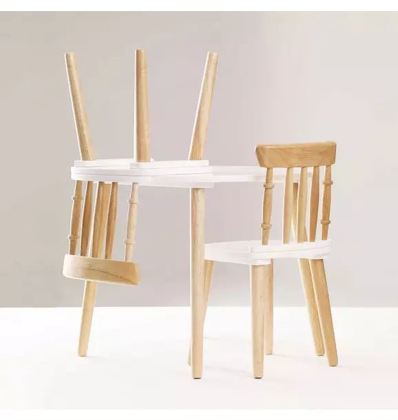 Children's Wooden Table and Chairs